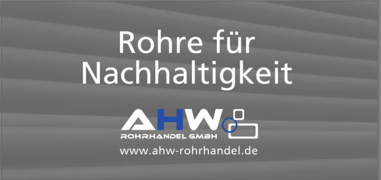 AGI Rohre Beschichtung für Kälteleitungen Stahlrohre AHW Rohrhandel GmbH Moderne Distribution von Stahl